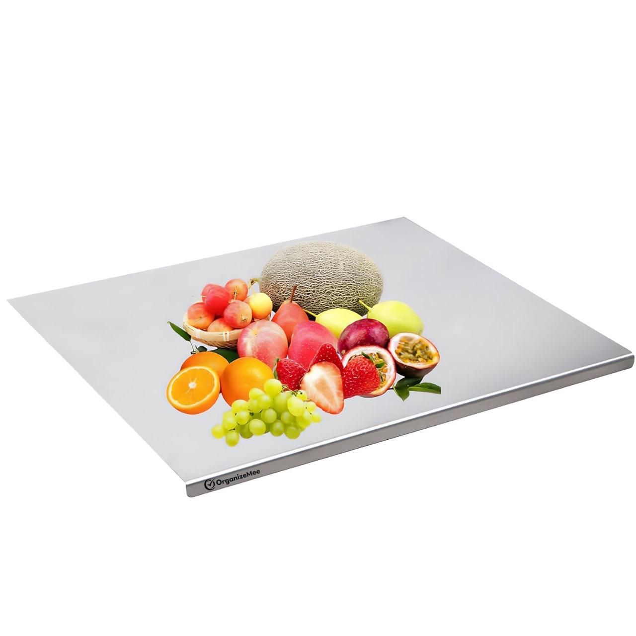 Stainless Steel Chopping Board (35x31cm) - Aineonlineshop